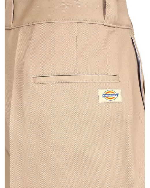 Alexander Wang Natural Cotton Shorts Trousers Green