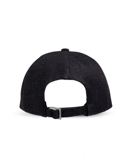 Jacquemus Blue La Casquette Logo Embroidered Baseball Cap Accessories Beanies & Hats