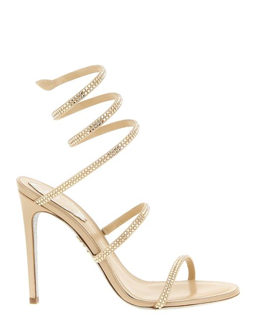 Rene Caovilla Metallic 'Cleo' Sandals