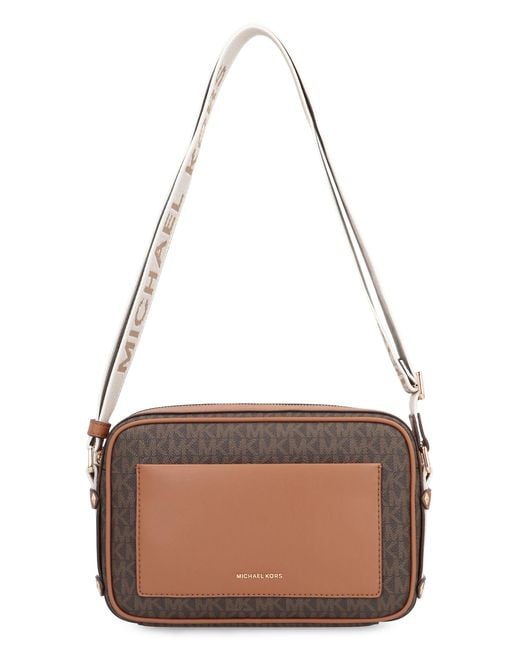 MICHAEL Michael Kors Brown Crossbody Bag Maeve Pvc Shoulder