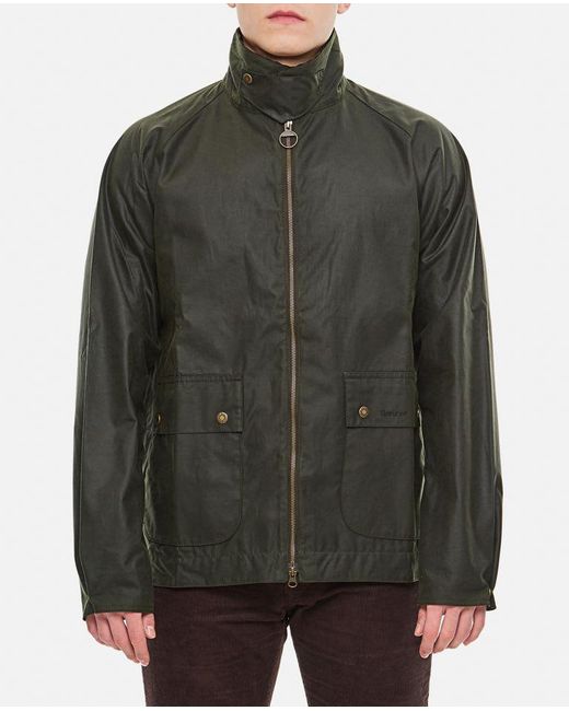 Barbour Green Short Bedale Jacket for men