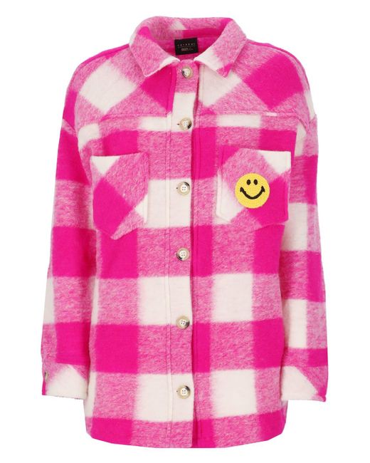 Joshua Sanders Pink Smiley Single Breasted Jacket