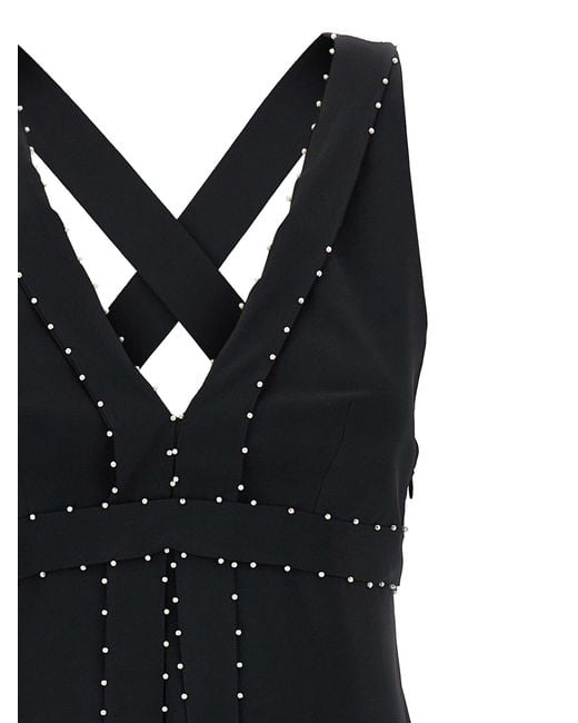 Giovanni bedin Black Pearl Dress Acetate