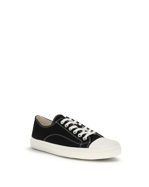 Moschino White Canvas Couture Sneakers Upper: Cotton; Sole: Rubber for men