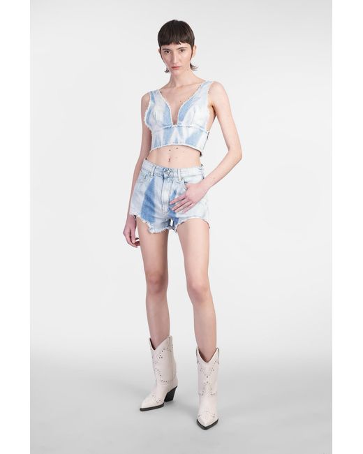 A PAPER KID White Topwear