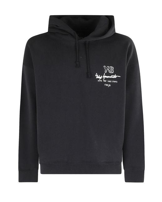 Y-3 Black M Merch Hoodie for men