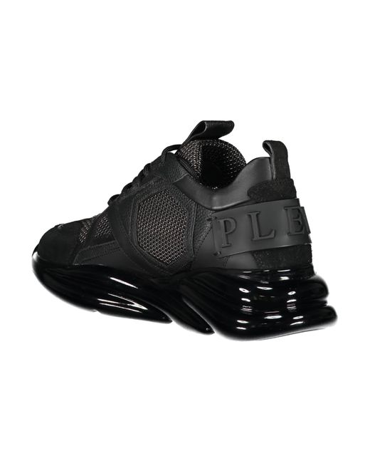 Philipp Plein Black Low-Top Sneakers for men