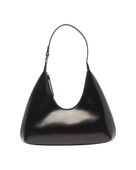 BY FAR Amber Shoulder Bag in Black Lyst