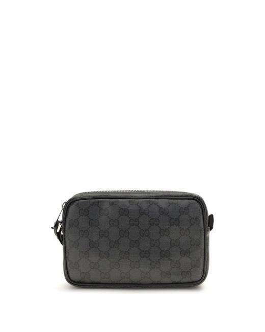 Gucci Black Shoulder Bag Mini Essence Classic Fabric for men