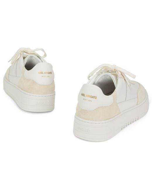 Axel Arigato White Sneakers High-Platform Polyester Trainers for men