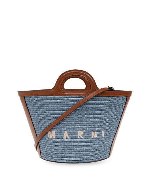 Marni Blue Small Tropicalia Summer Bag