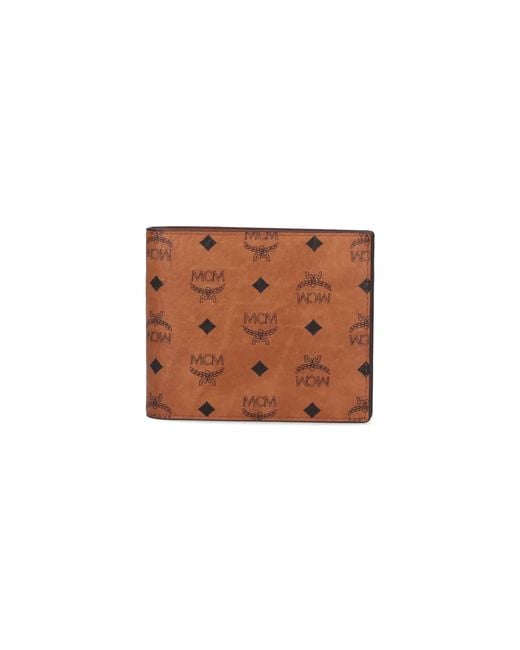 MCM White Wallets Polyurethane for men