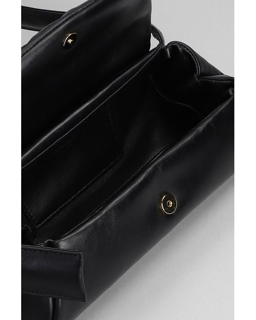 Jil Sander Black Cannolo Piccolo Shoulder Bag