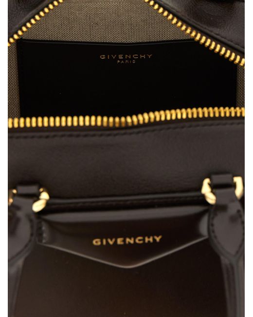Givenchy Black 'Antigona East-West' Small Handbag
