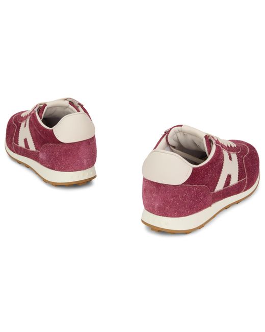 Hogan Purple Sneakers Fitted Polyamide Trainers
