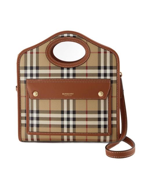 Burberry Brown Mini Pocket
