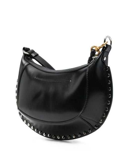 Isabel Marant Gray Oskan Moon Shoulder Bag
