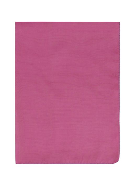 Giorgio Armani Pink Silk Scarf