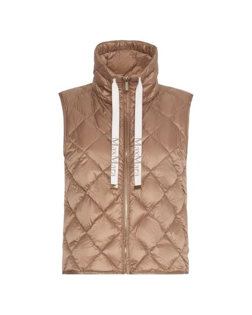 Max Mara Natural Padded Vest
