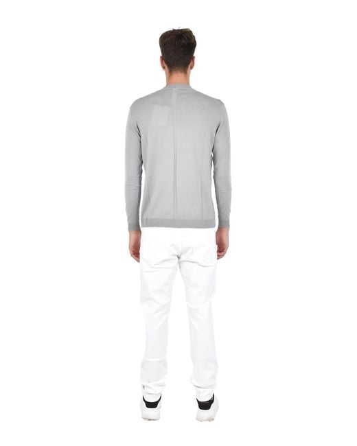 Low Brand Gray Sweater Wool for men