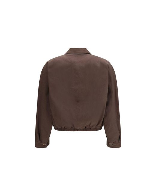 Magliano Brown Cotton Bomber for men