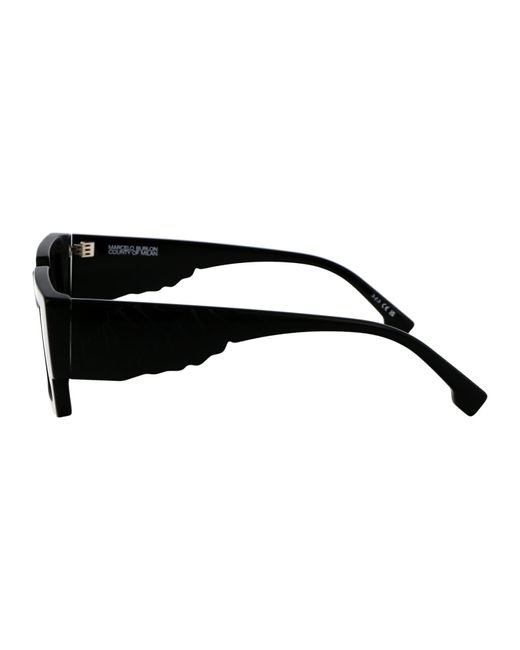 Marcelo Burlon Black Tineo Sunglasses