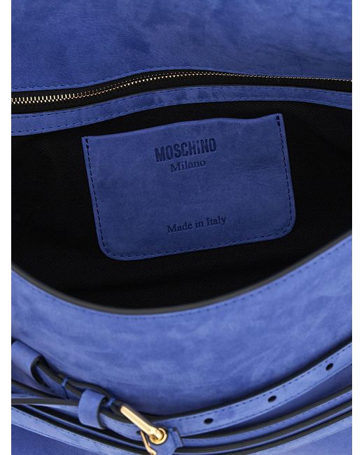 Moschino Blue 'Tie Me' Shoulder Bag