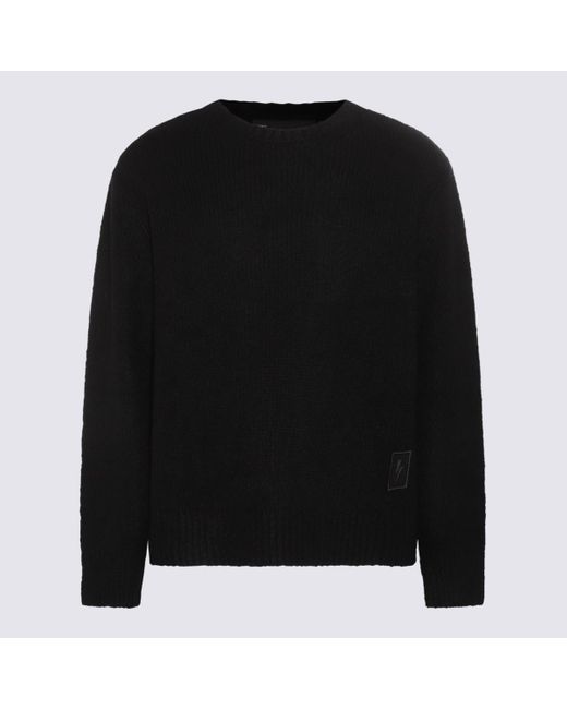 Neil Barrett Black Wool And Cashmere Blend The Perfect Sweater for men