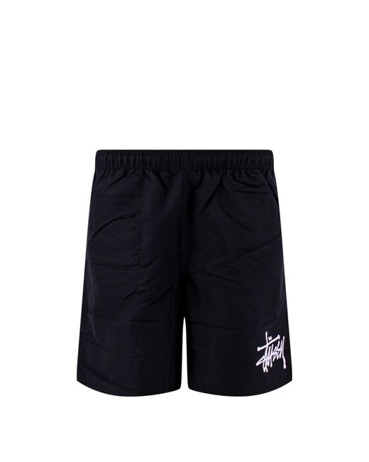 Stussy Black Swim Trunk for men