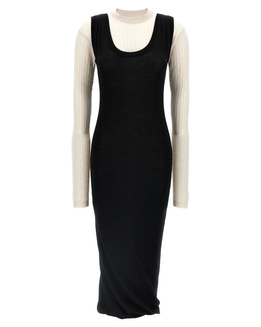 Marni Black Woolen Dress