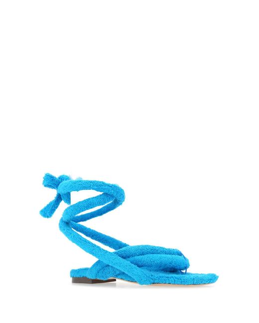 Sebastian Milano Blue Sponge Sandals