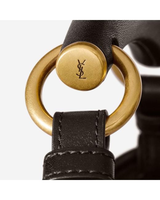 Saint Laurent Brown Shoulder Bag Mombasa Leather