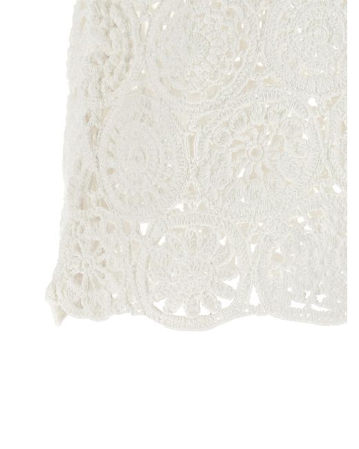 Comme des Garçons White Cotton T-Shirt
