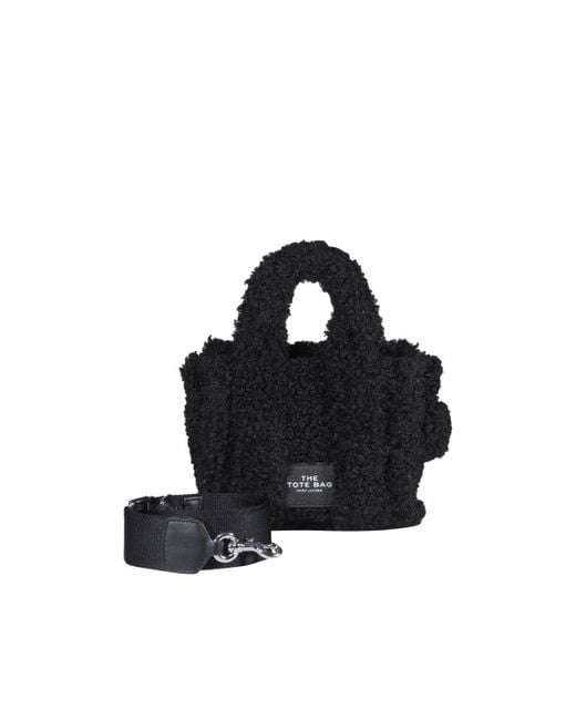 Marc Jacobs Black The Teddy Small Tote Bag