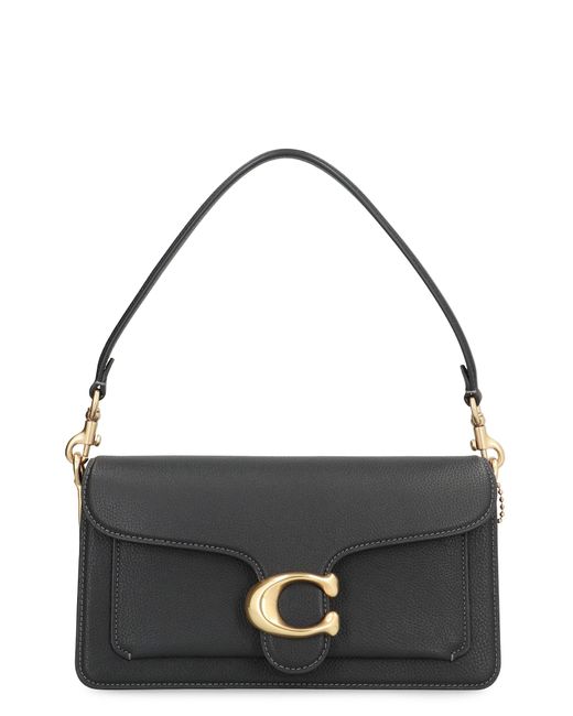 COACH Black Tabby Leather Crossbody Bag