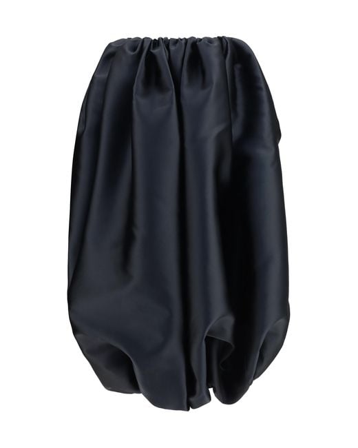 Calvin Klein Blue Yael Skirt Polyester; Silk