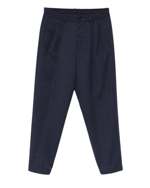 Low Brand Blue Trousers for men