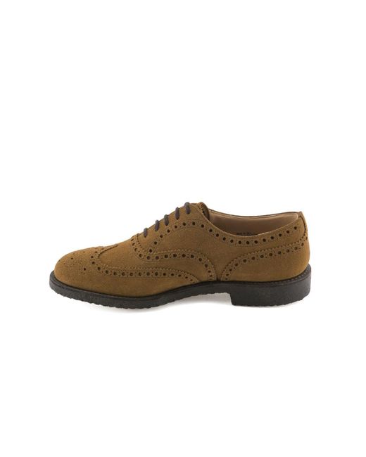 Church's Brown Fairfield 81 Maracca Castoro Suede Oxford Shoe for men