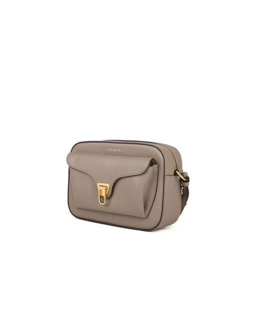 Coccinelle White Crossbody Bag Cowhide Crossbody-Bags