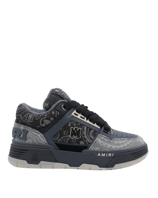 Amiri Gray Bandana Jacquard Ma-1 Sneakers for men