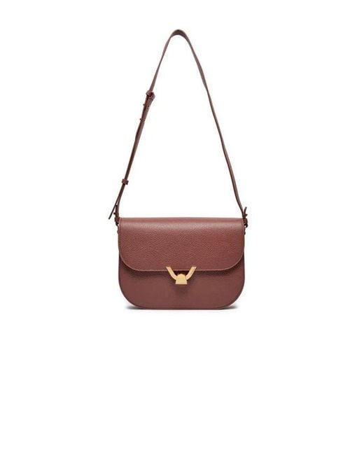 Coccinelle White Crossbody Bag Cowhide Crossbody-Bags