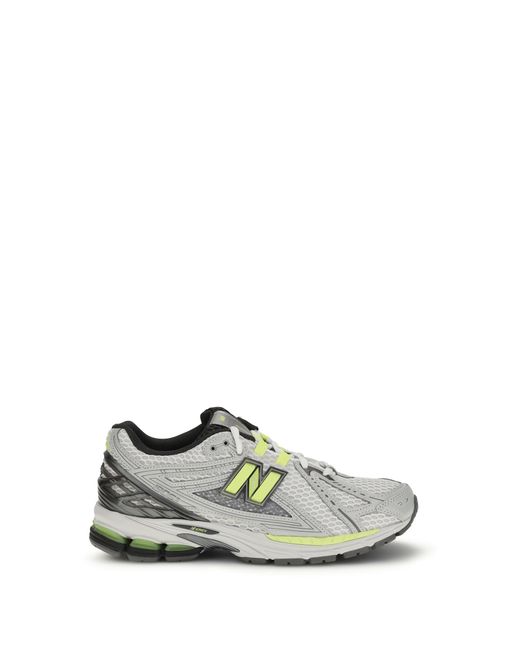 New Balance White Sneakers 1906R Metallic Metallic/Alkaline Upper: Polyamide Trainers