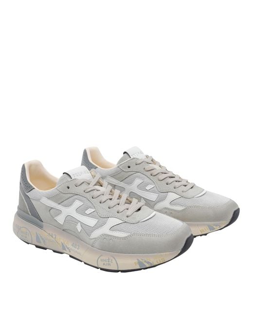 Premiata Gray Sneakers for men