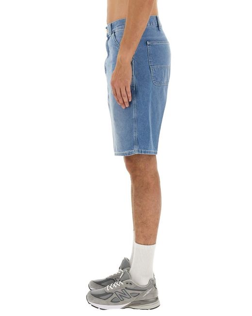 Carhartt Blue Norco" Bermuda Shorts for men