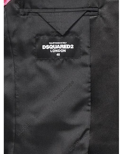 DSquared² Black London Suit for men