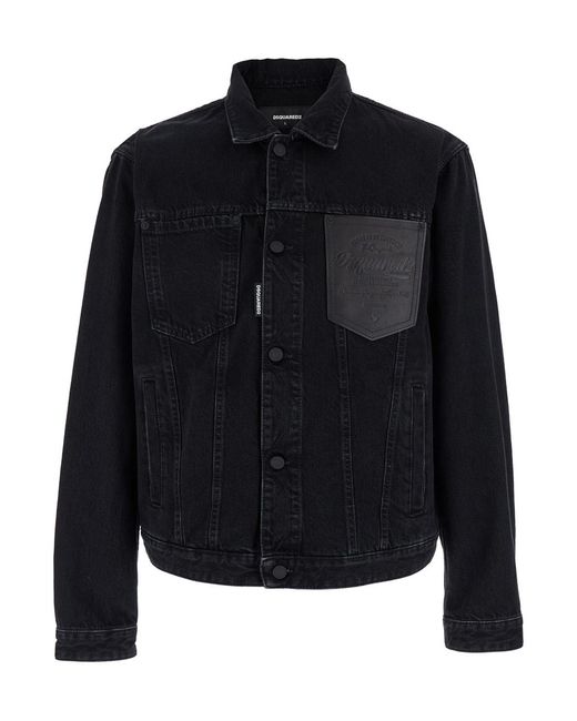 DSquared² Blue Coats for men