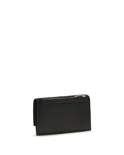 Bottega Veneta White Bifold Wallet Intrecciato- Lamb Leather & Purses