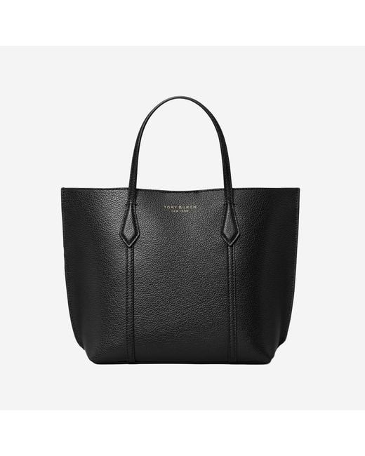 Tory Burch Black Perry Small Shopping Bag