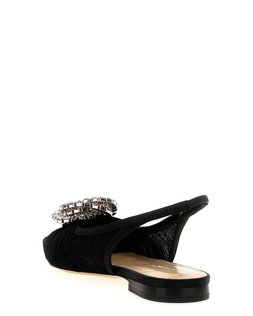 Mach & Mach Black 'Galaxy' Slingback