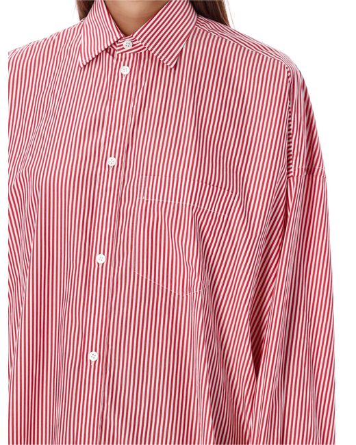 Balenciaga Pink Cocoon Logo Shirt